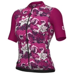 ALE Women's PR-E Hibiscus S/S Jersey - Radtrikot