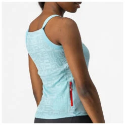 Castelli Women's Promessa Jacquard Bavette Top - Rad Singlet -Trail Fit Store castelli womens promessa jacquard bavette top rad singlet detail 3
