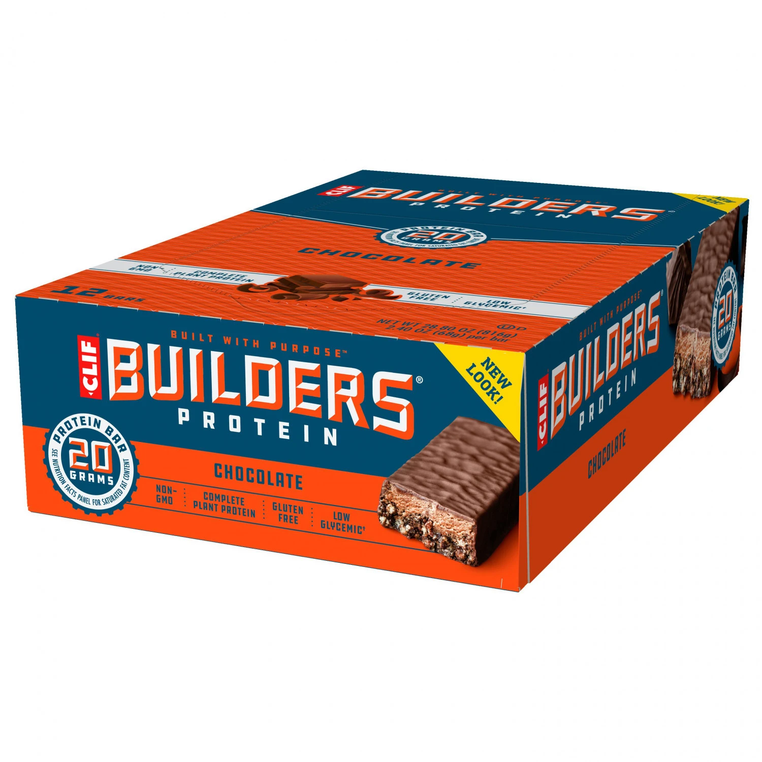 CLIF® Bar Builder's Chocolate - Energieriegel 3 CLIF® Bar Builder's Chocolate - Energieriegel
