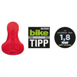 Gonso Women's Sitivo Red - Radhose -Trail Fit Store gonso womens sitivo red radhose detail 3