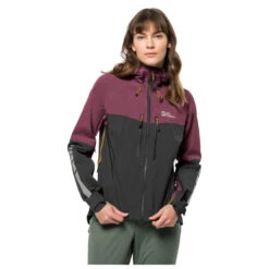 Jack Wolfskin Women's Morobbia 3L Jacket - Fahrradjacke -Trail Fit Store jack wolfskin womens morobbia 3l jacket fahrradjacke detail 4