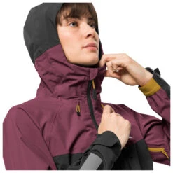 Jack Wolfskin Women's Morobbia 3L Jacket - Fahrradjacke -Trail Fit Store jack wolfskin womens morobbia 3l jacket fahrradjacke detail 6