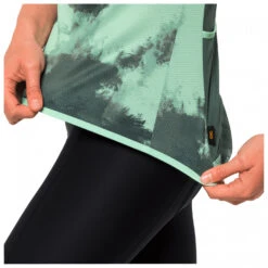 Jack Wolfskin Women's Tourer Halfzip Print T - Radtrikot -Trail Fit Store jack wolfskin womens tourer halfzip print t radtrikot detail 6