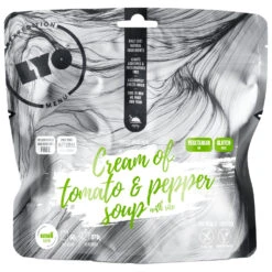 Cream Of Tomato & Pepper Soup With Rice