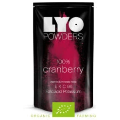 Organic Cranberry Powder - Nahrungsergänzungsmittel