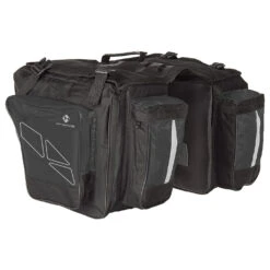 M-Wave Amsterdam Triple - Gepäckträgertasche -Trail Fit Store m wave amsterdam triple gepaecktraegertasche detail 3