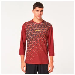 Oakley Flow 3/4 Jersey - Radtrikot -Trail Fit Store oakley flow 3 4 jersey radtrikot detail 4