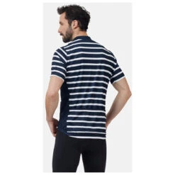 Odlo Stand-Up Collar S/S Full Zip Essential - Radtrikot -Trail Fit Store odlo stand up collar s s full zip essential radtrikot detail 4