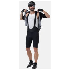 Odlo Tights Short Suspenders Zeroweight Chill-Tec - Radhose -Trail Fit Store odlo tights short suspenders zeroweight chill tec radhose detail 3