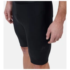Odlo Tights Short Suspenders Zeroweight Chill-Tec - Radhose -Trail Fit Store odlo tights short suspenders zeroweight chill tec radhose detail 5