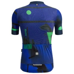 Santini Delta Berg Jersey - Radtrikot -Trail Fit Store santini delta berg jersey radtrikot detail 3