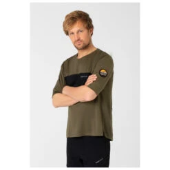 Super.natural Gravier Tee - Radtrikot -Trail Fit Store supernatural gravier tee radtrikot detail 4