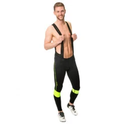 VAUDE Kuro Warm Bib Tights - Radhose -Trail Fit Store vaude kuro warm bib tights radhose detail 7