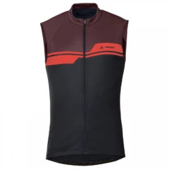 VAUDE Posta Full Zip Tricot Sleeveless - Rad Singlet