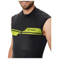 VAUDE Posta Full Zip Tricot Sleeveless - Rad Singlet -Trail Fit Store vaude posta full zip tricot sleeveless rad singlet detail 3