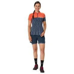 VAUDE Women's Altissimo Shirt - Radtrikot -Trail Fit Store vaude womens altissimo shirt radtrikot detail 5