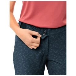 VAUDE Women's Ledro Print Shorts - Radhose -Trail Fit Store vaude womens ledro print shorts radhose detail 6