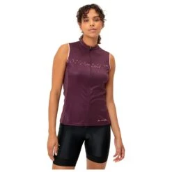 VAUDE Women's Posta Full Zip Tricot SL - Rad Singlet -Trail Fit Store vaude womens posta full zip tricot sl rad singlet detail 3