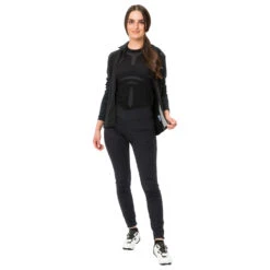 VAUDE Women's Posta Warm Tights - Radhose -Trail Fit Store vaude womens posta warm tights radhose detail 7