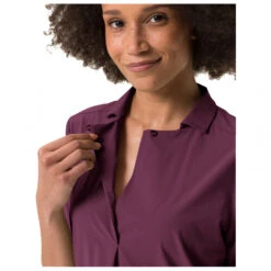 VAUDE Women's Yaras Shirt - T-Shirt -Trail Fit Store vaude womens yaras shirt t shirt detail 5