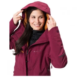 VAUDE Women's Yaras Warm Rain Jacket - Fahrradjacke -Trail Fit Store vaude womens yaras warm rain jacket fahrradjacke detail 4