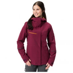VAUDE Women's Yaras Warm Rain Jacket - Fahrradjacke -Trail Fit Store vaude womens yaras warm rain jacket fahrradjacke detail 7